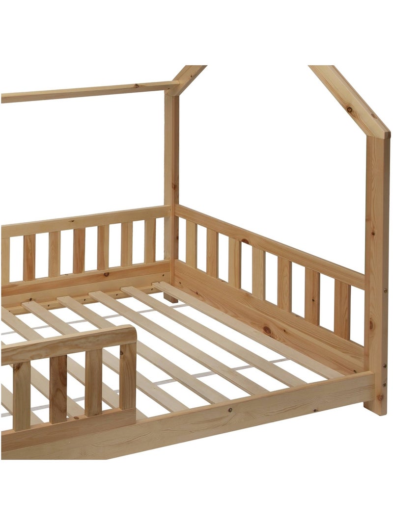 Cama para niños Madera natural - Kiabi