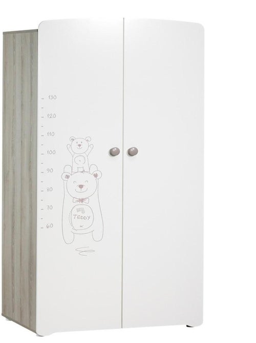 Cama trío de madera blanca, cómoda y - BABYPRICE - Kiabi