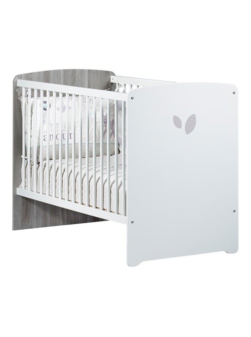 Cama trío y cambiador de madera - BABYPRICE - Kiabi