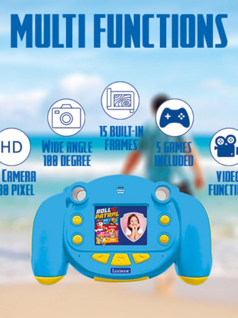 Cámara digital HD Paw Patrol Starcam® con tarjeta SD Azul - Kiabi