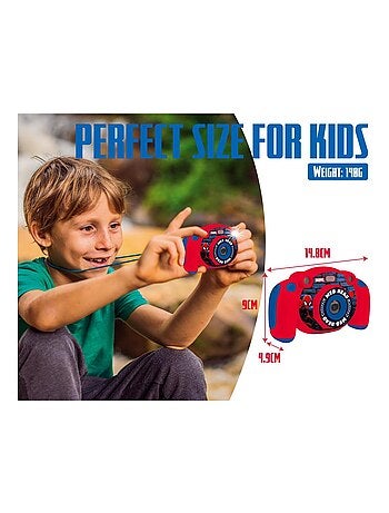 Cámara digital HD SpiderMan Starcam® con tarjeta SD