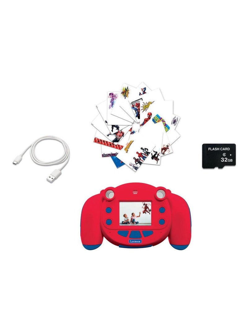 Cámara digital HD SpiderMan Starcam® con tarjeta SD Rojo - Kiabi