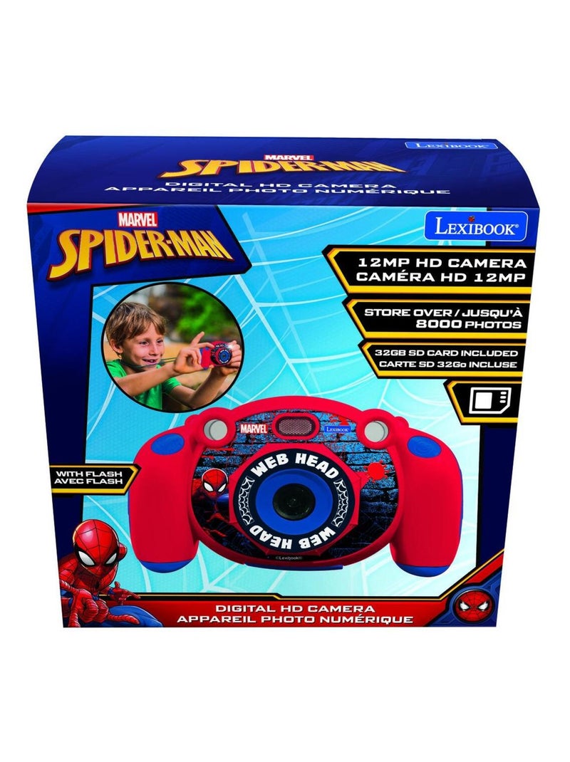 Cámara digital HD SpiderMan Starcam® con tarjeta SD Rojo - Kiabi