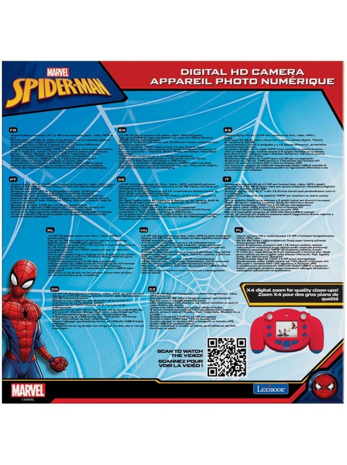Cámara digital HD SpiderMan Starcam® con tarjeta SD - Kiabi