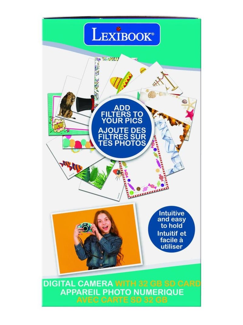 Cámara digital HD Starcam® con tarjeta SD Azul - Kiabi