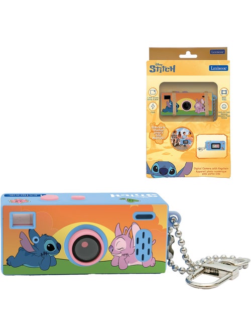 Cámara digital miniatura llavero stitch con memoria flash integrada - Kiabi Cámara digital miniatura llavero stitch con memoria flash integrada - Kiabi