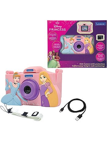 Cámara infantil con protección de princesas disney