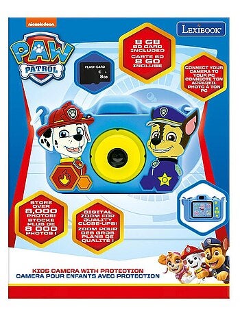 Cámara infantil con protección Paw Patrol