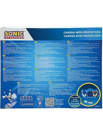 Cámara infantil con protección Sonic