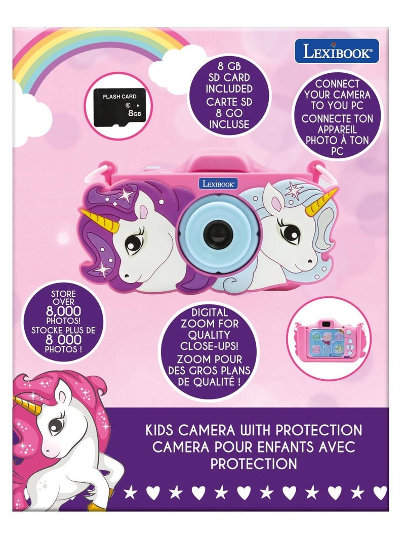 Cámara infantil con protección Unicornio Rosa - Kiabi