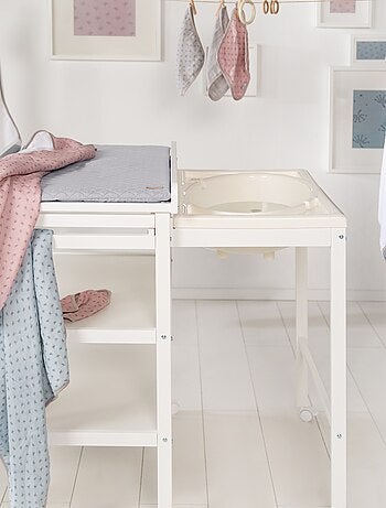 Cambiador + bañera y colchón repelente - ROBA