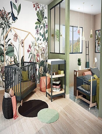 Cambiador bebé 1 estante CONFORT madera