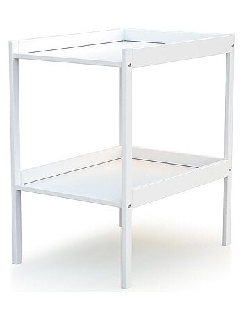 Cambiador bebé 1 estante madera