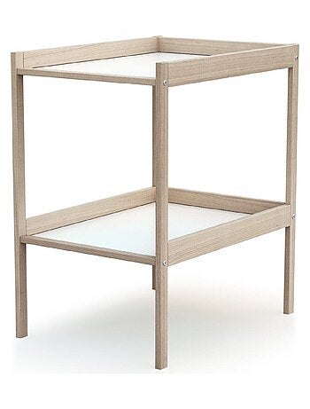 Cambiador bebé 1 estante madera