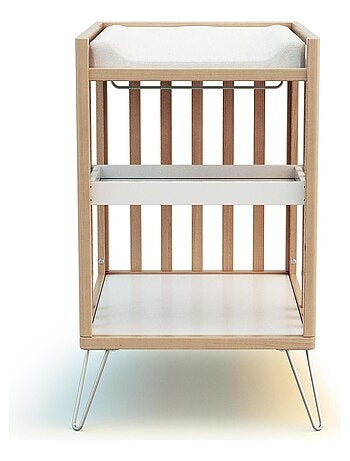 Cambiador bebé 2 estantes ONLY madera