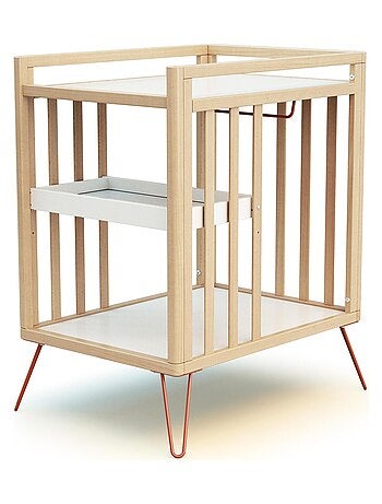 Cambiador bebé 2 estantes ONLY madera