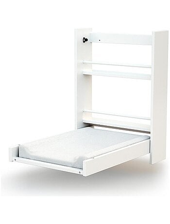 Cambiador bebé pared plegable EAZY madera