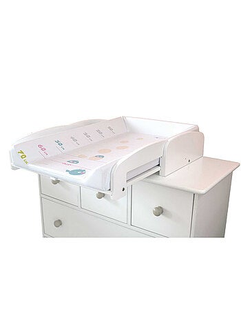 Cambiador con colchón incorporado