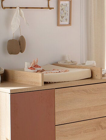 Cambiador con doble funda de gasa de algodón y - SAUTHON