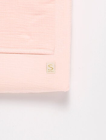 Cambiador con doble funda de gasa de algodón y - SAUTHON