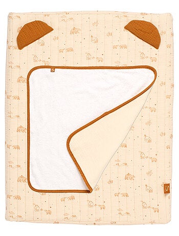 Cambiador de doble gasa de algodón y - SAUTHON