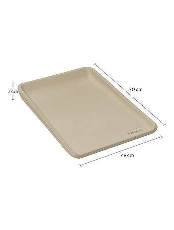 Cambiador de espuma LIONELO Megs - 70x50 cm - Impermeable