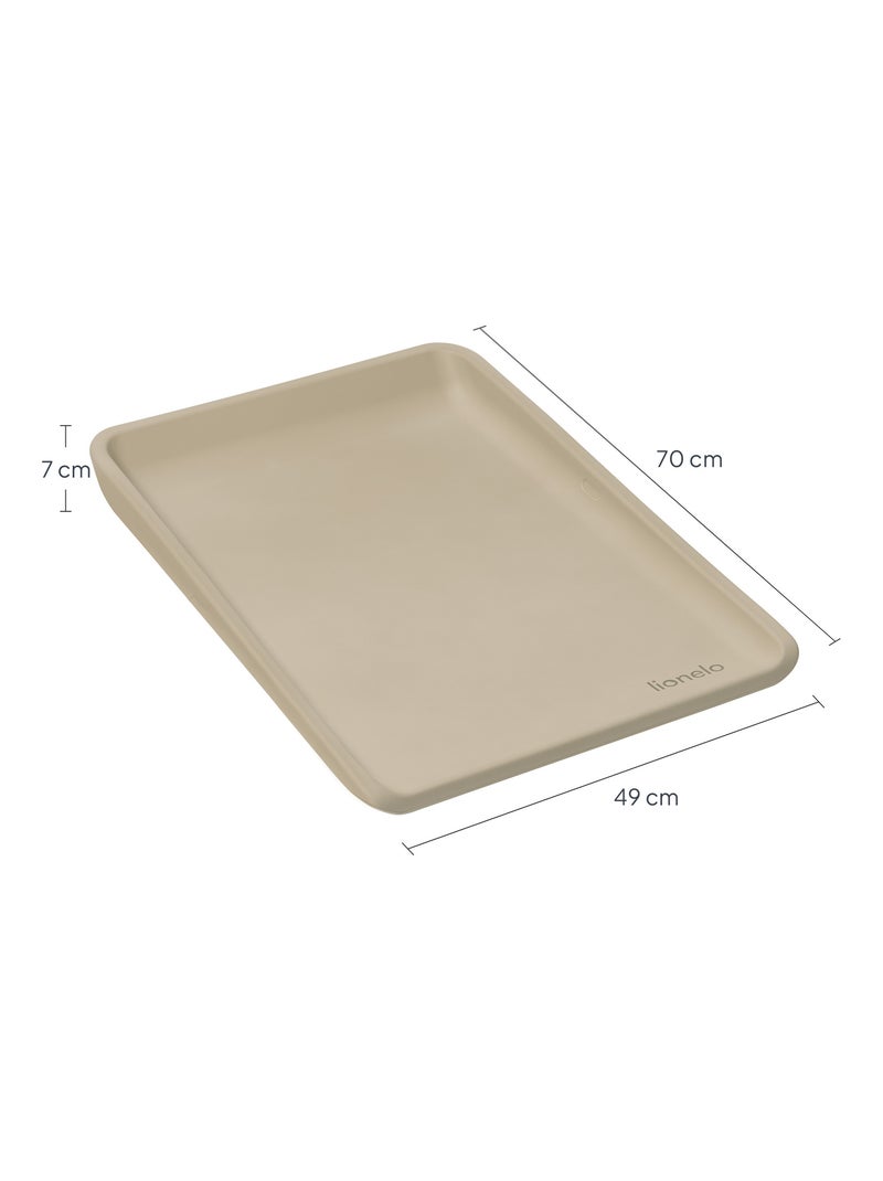 Cambiador de espuma LIONELO Megs - 70x50 cm - Impermeable Beige - Kiabi