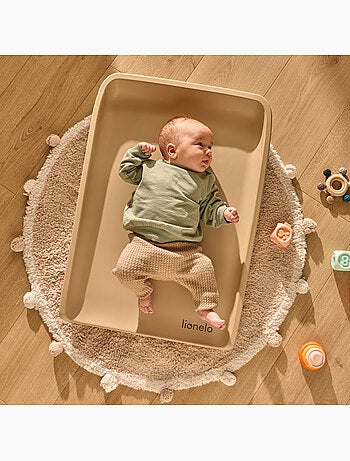 Cambiador de espuma LIONELO Megs - 70x50 cm - Impermeable