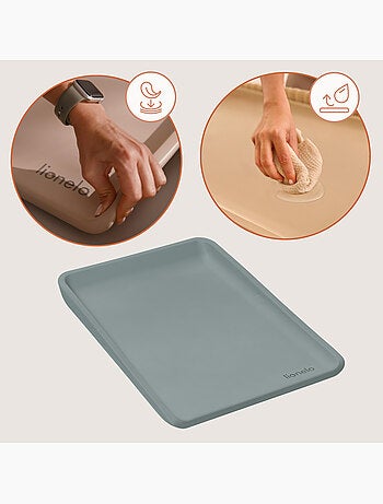 Cambiador de espuma LIONELO Megs - 70x50 cm - Impermeable