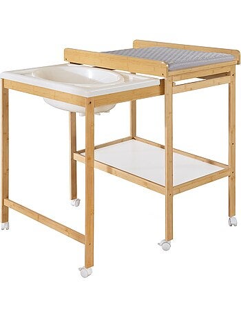 Cambiador extensible con bañera + Colchón cambiador “roba Style” – Bicolor