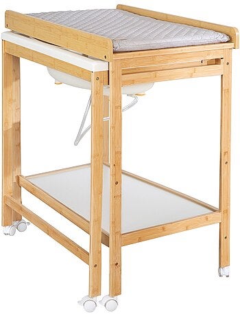 Cambiador extensible con bañera + Colchón cambiador “roba Style” – Bicolor