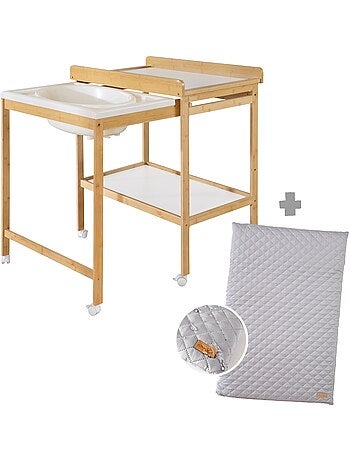 Cambiador extensible con bañera + Colchón cambiador “roba Style” – Bicolor