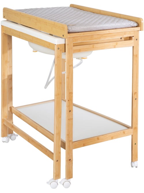Cambiador extensible con bañera + Colchón cambiador “roba Style” – Bicolor - Kiabi