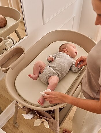 Cambiador LIONELO Rosie - Altura ajustable - Ruedas - Organizador