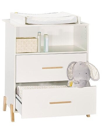 Cambiador sobre patas de madera - BABYPRICE