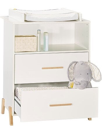 Cambiador sobre patas de madera - BABYPRICE