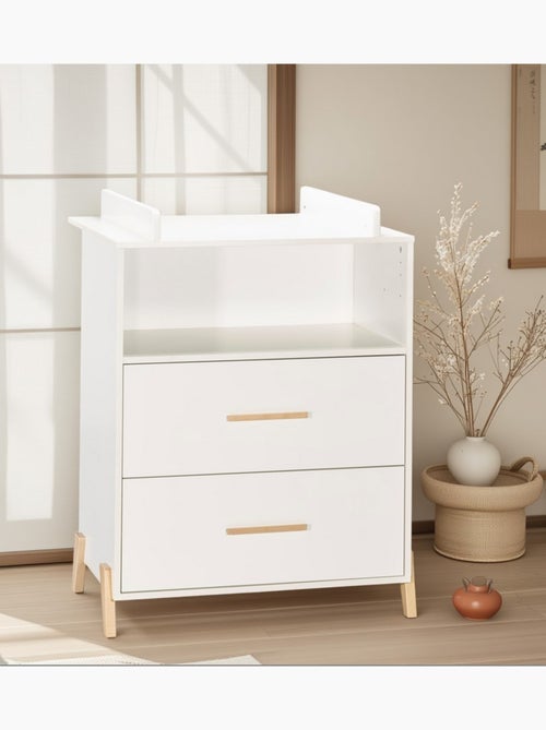 Cambiador sobre patas de madera - BABYPRICE - Kiabi