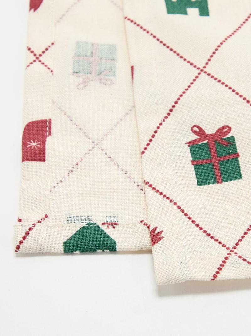 Camino de mesa de Navidad - KIABI Home Crudo - Kiabi