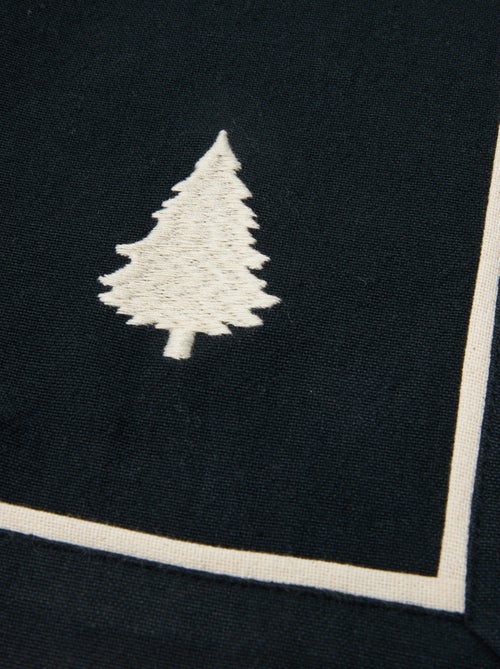 Camino de mesa estampado Navidad en algodón 36x180 cm - Kiabi