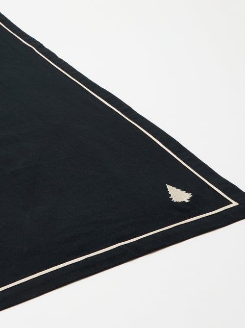 Camino de mesa estampado Navidad en algodón 36x180 cm - Kiabi