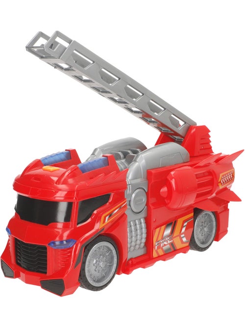 Camión de bomberos con luz y sonido teamsterz - Kiabi