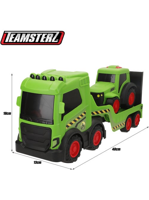 Camión de granja con tractor de juguete teamsterz - Kiabi