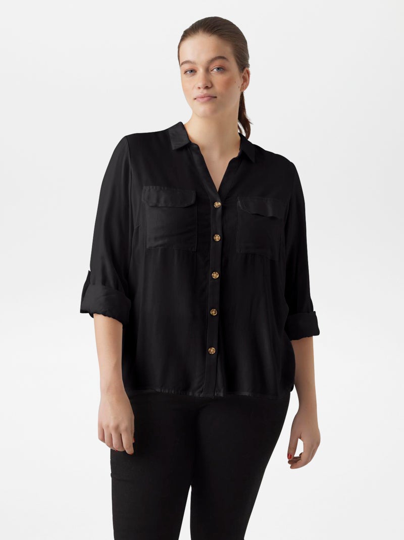 Camisa - Veromoda curve NEGRO - Kiabi