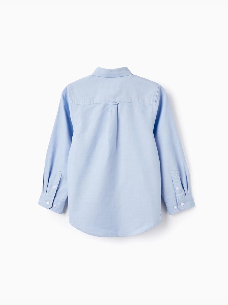 Camisa 100% algodón Azul claro - Kiabi