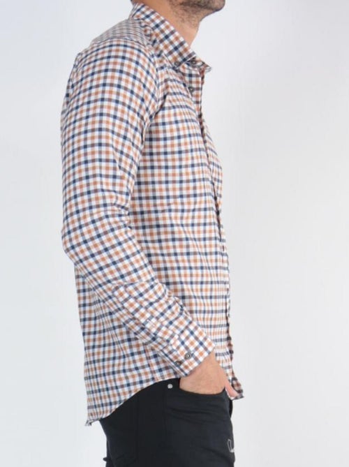 camisa a cuadros - Kiabi