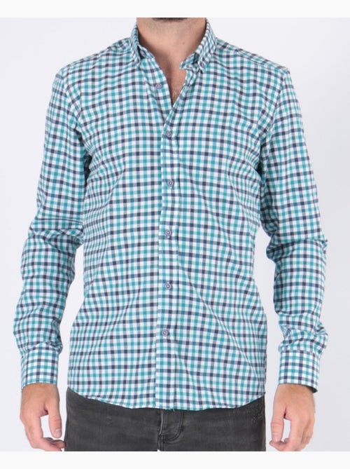 camisa a cuadros - Kiabi