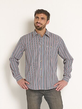 Camisa a rayas de fácil cuidado - Afibel