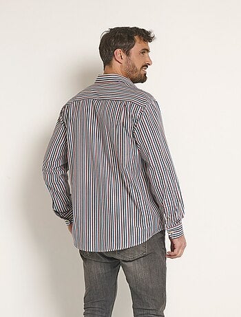 Camisa a rayas de fácil cuidado - Afibel