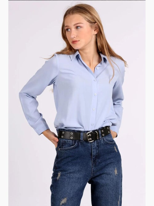 Camisa abotonada con cuello de camisa bdart - Kiabi