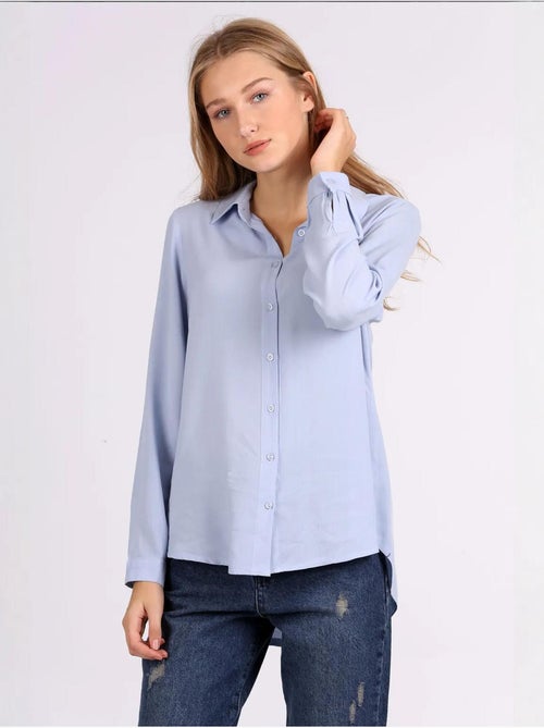 Camisa abotonada con cuello de camisa bdart - Kiabi